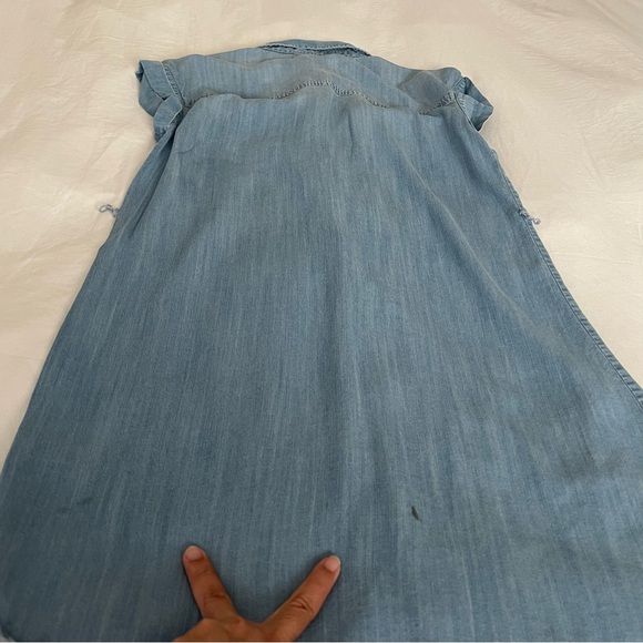 Sanctuary chambray‎ Blue Sleeveless Dress S - Picture 10 of 13